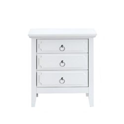 Hammond - 3 Drawer Nightstand - White