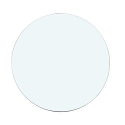 Tempered Glass Table Top, Round - Clear
