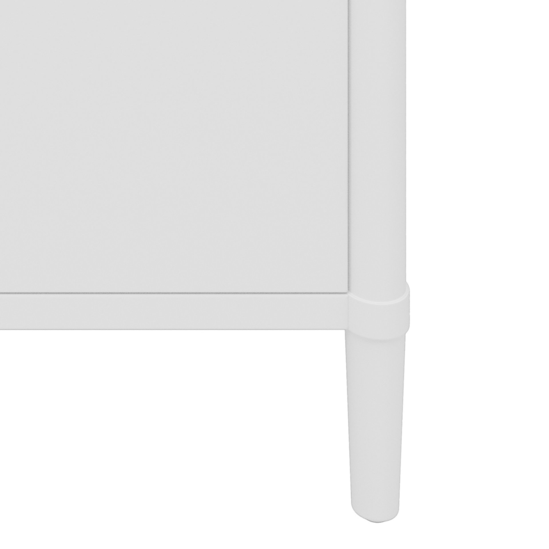 Bathroom Vanity With Sink, Soft Close Doors And Adjustable Shelf, Curved Profile Design - White - Image 13