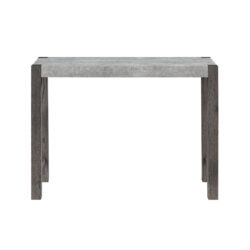 Regina - Console Sofa Table And Double Pedestal Base - Gray