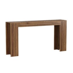 Extra Long Console Table For Narrow Hallways, Living Room - Walnut