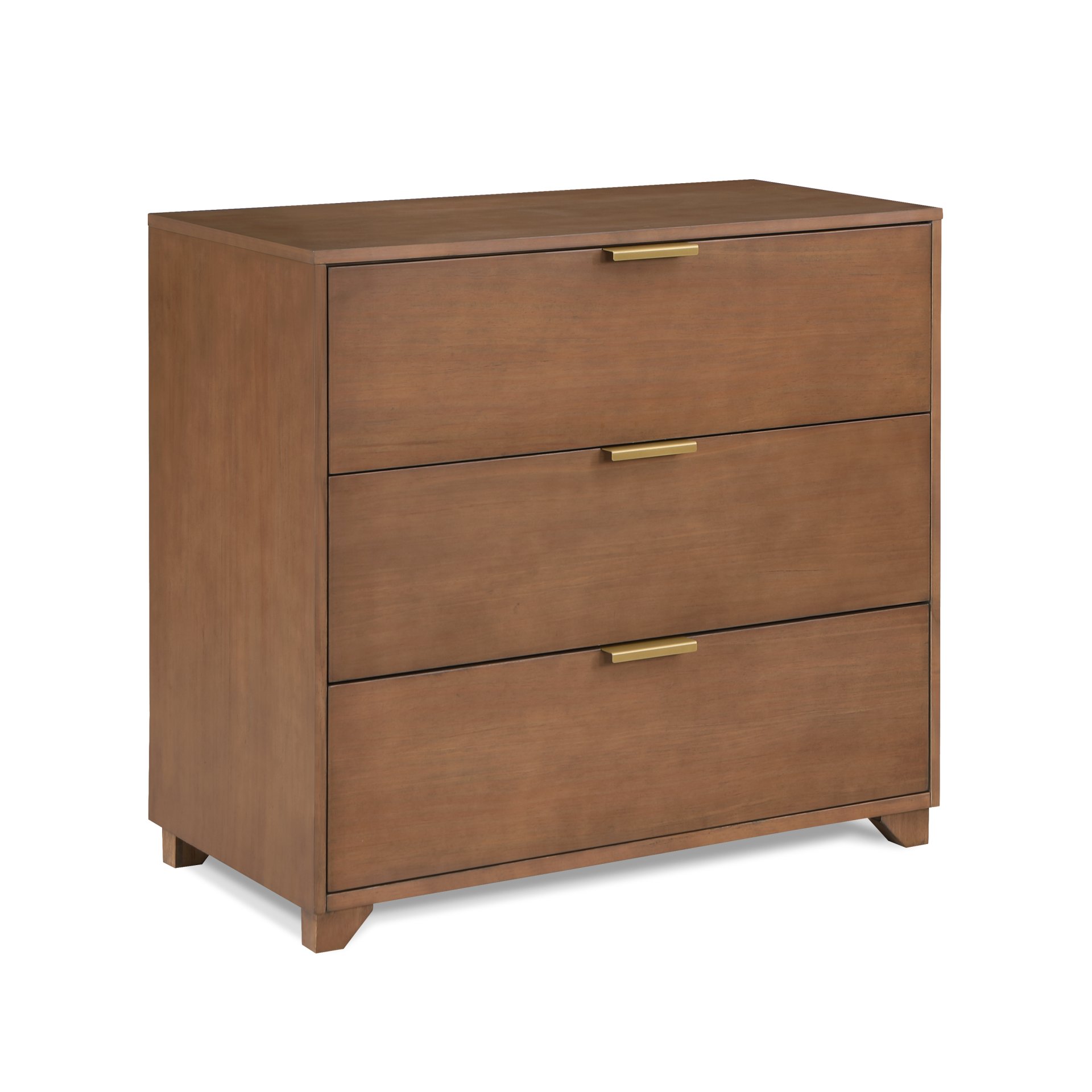 Pixie - 3 Drawer Dresser - Walnut - Image 2