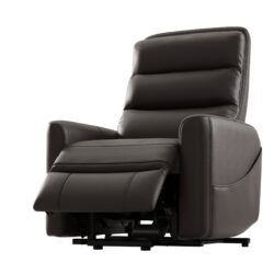 Bentley - Power Lift Chair With Full Recline And USB Charging - Dark Brown