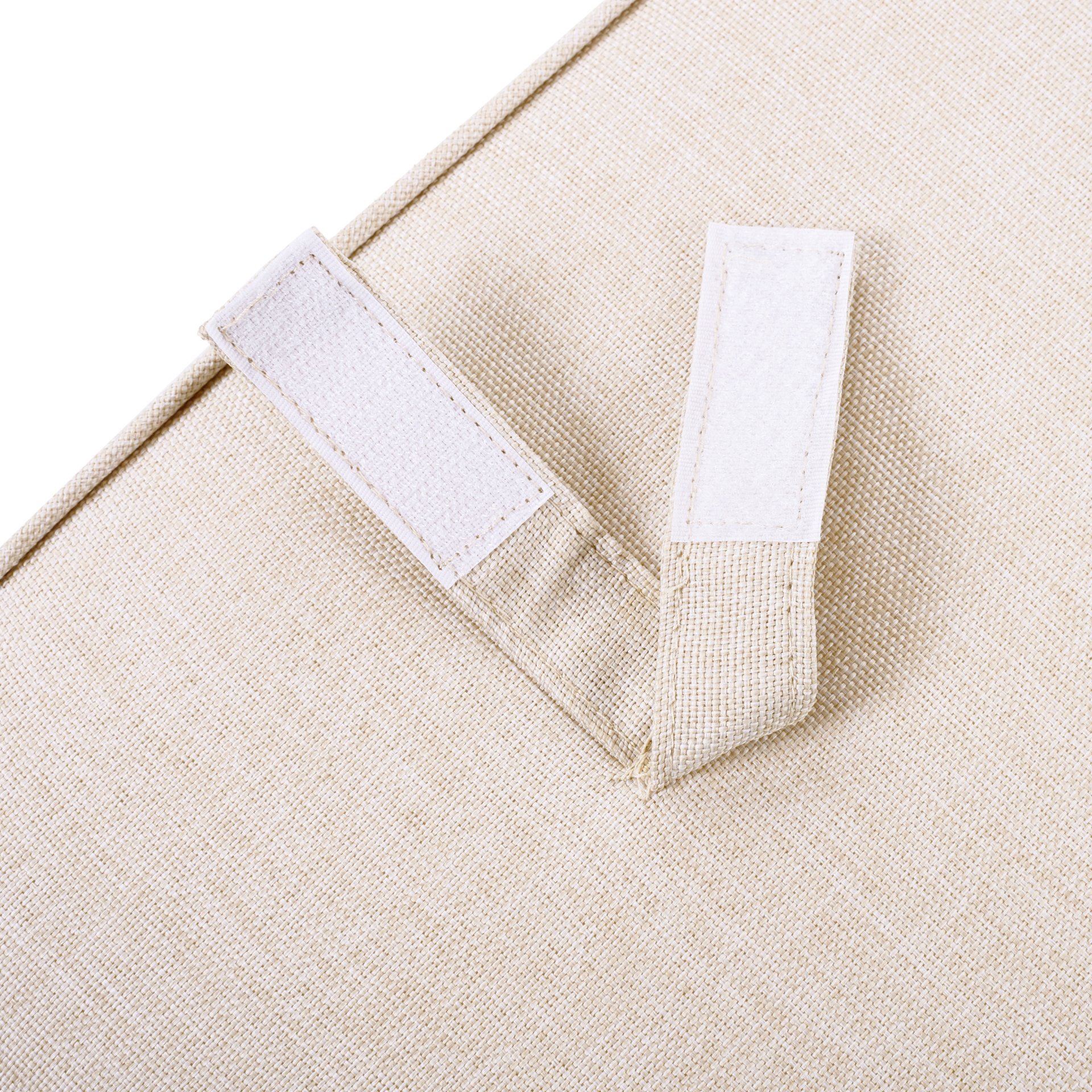 Outdoor Patio Lounge Chair - Teak / Beige - Image 15