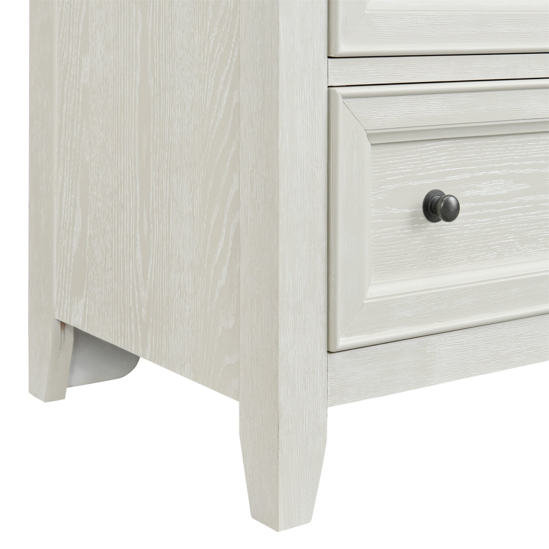 8 Drawer Dresser With Classic Framed Fronts And Smooth Glides - White - Image 6