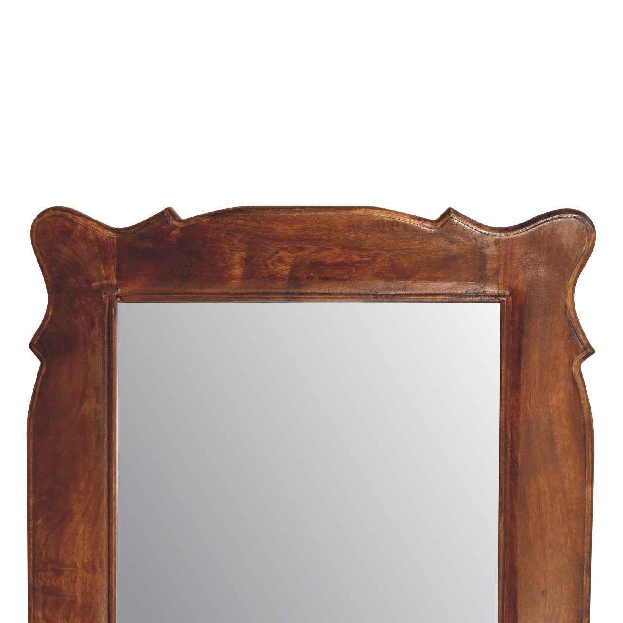 Oblong Mirror Frame - Brown - Image 6