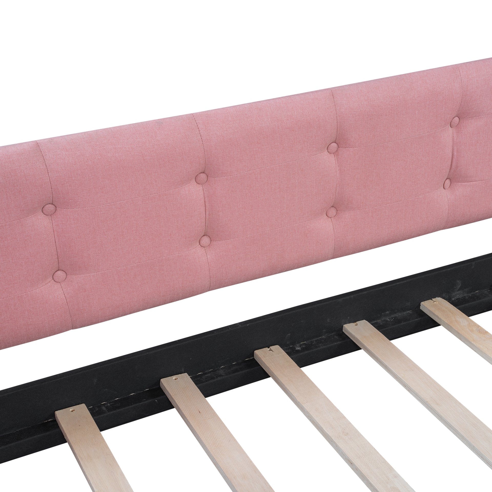 Full Size Upholstered Daybed - Pink - Image 10