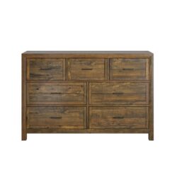7 Drawer Dresser - Brown