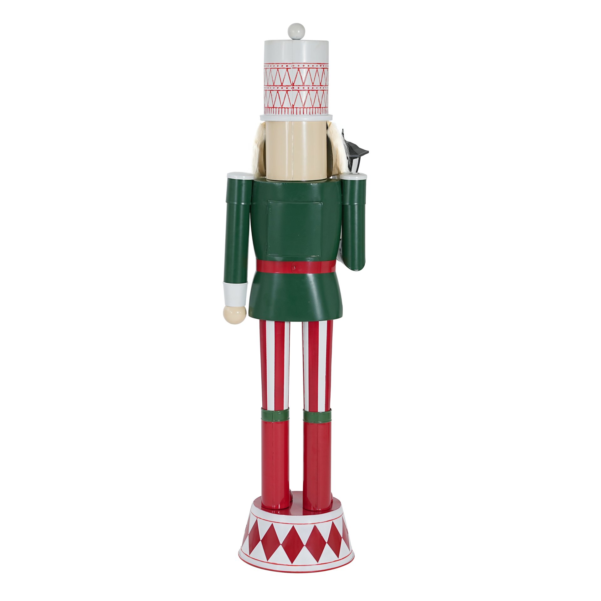 Classic Nutcracker Holiday Decor, Durable Construction - Green / Red / White - Image 4