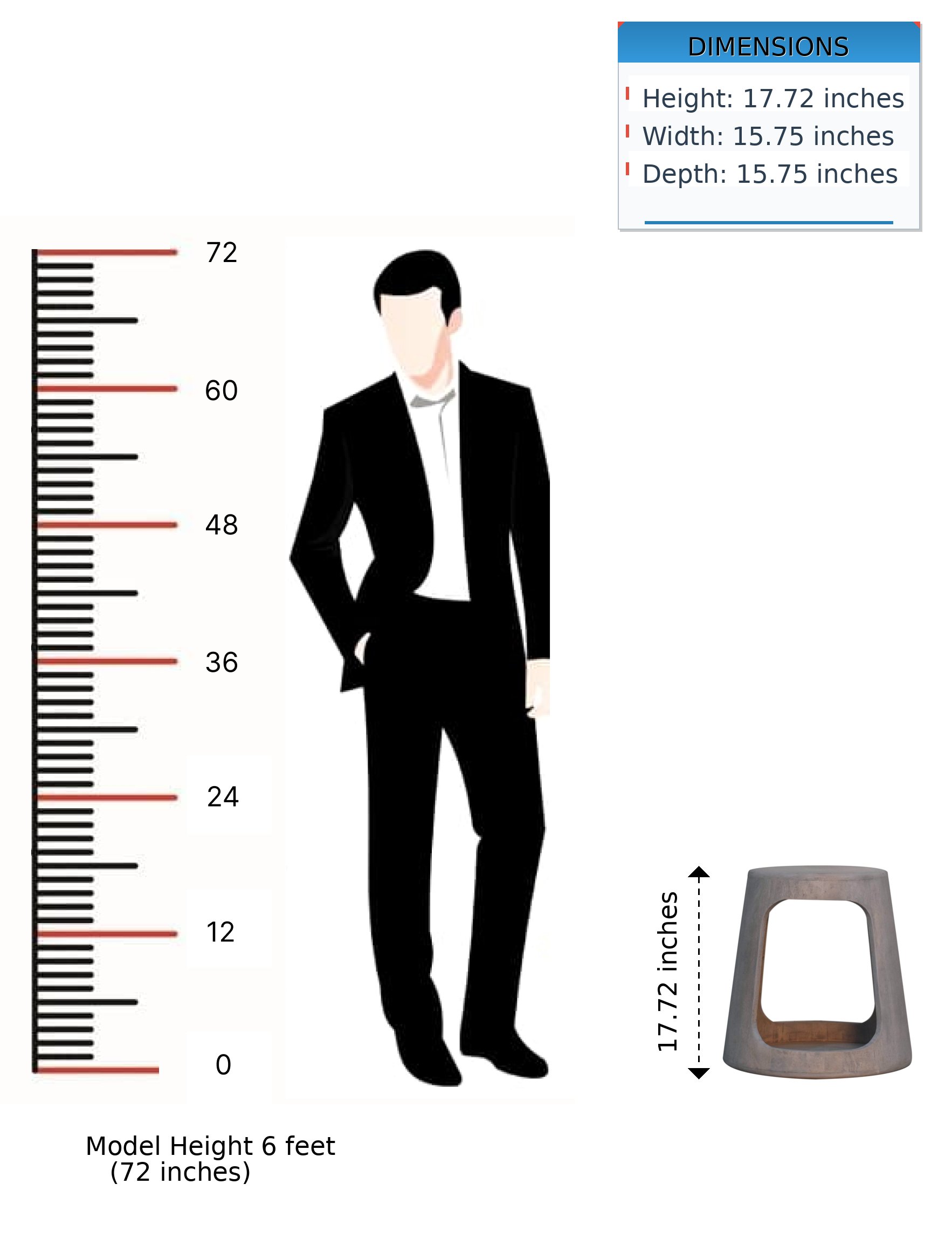 Acid - Open Side Table - Gray Ash - Image 11