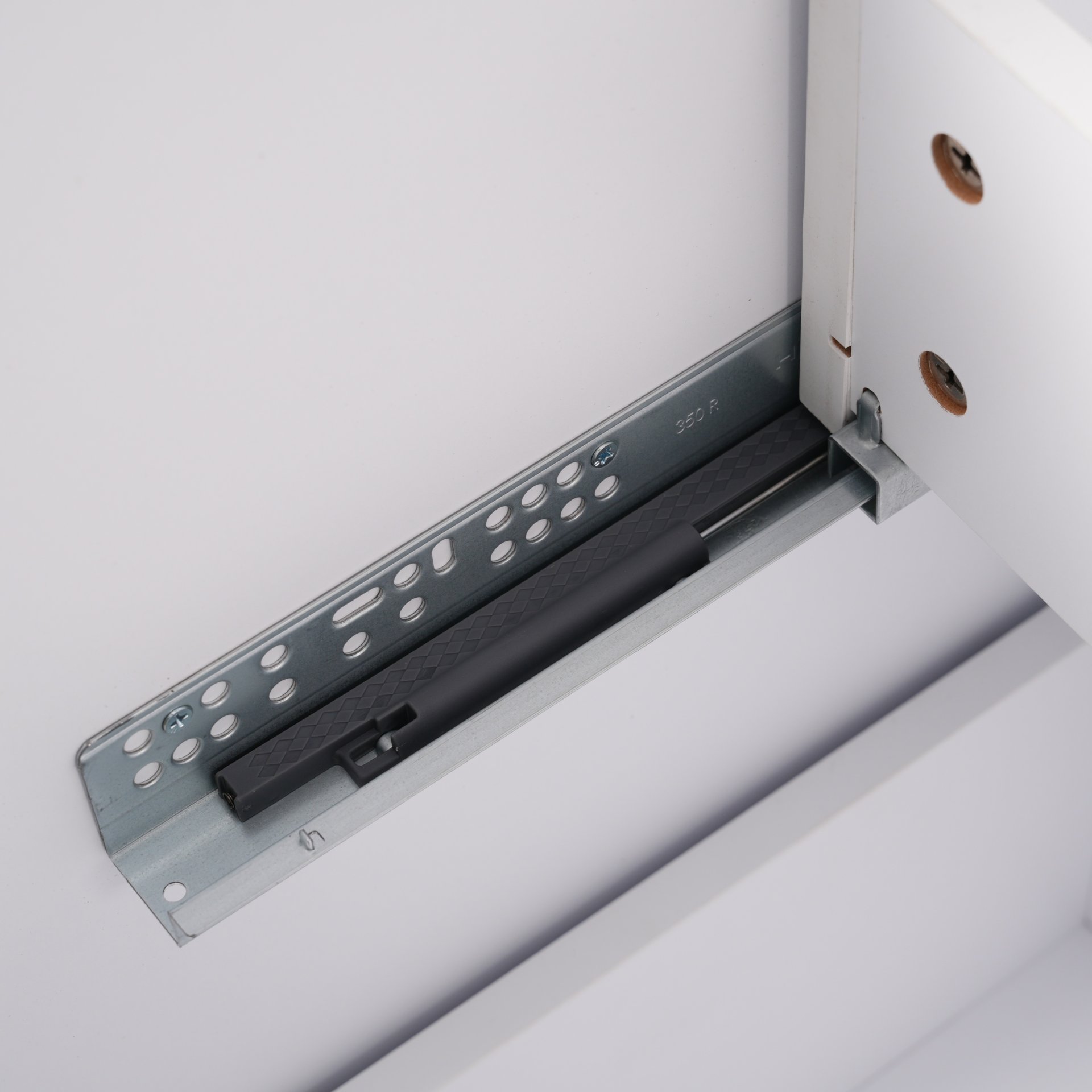 Fluted Bathroom Vanity With Sink, Full Extension Drawers, Soft Close Slides - White - Image 16