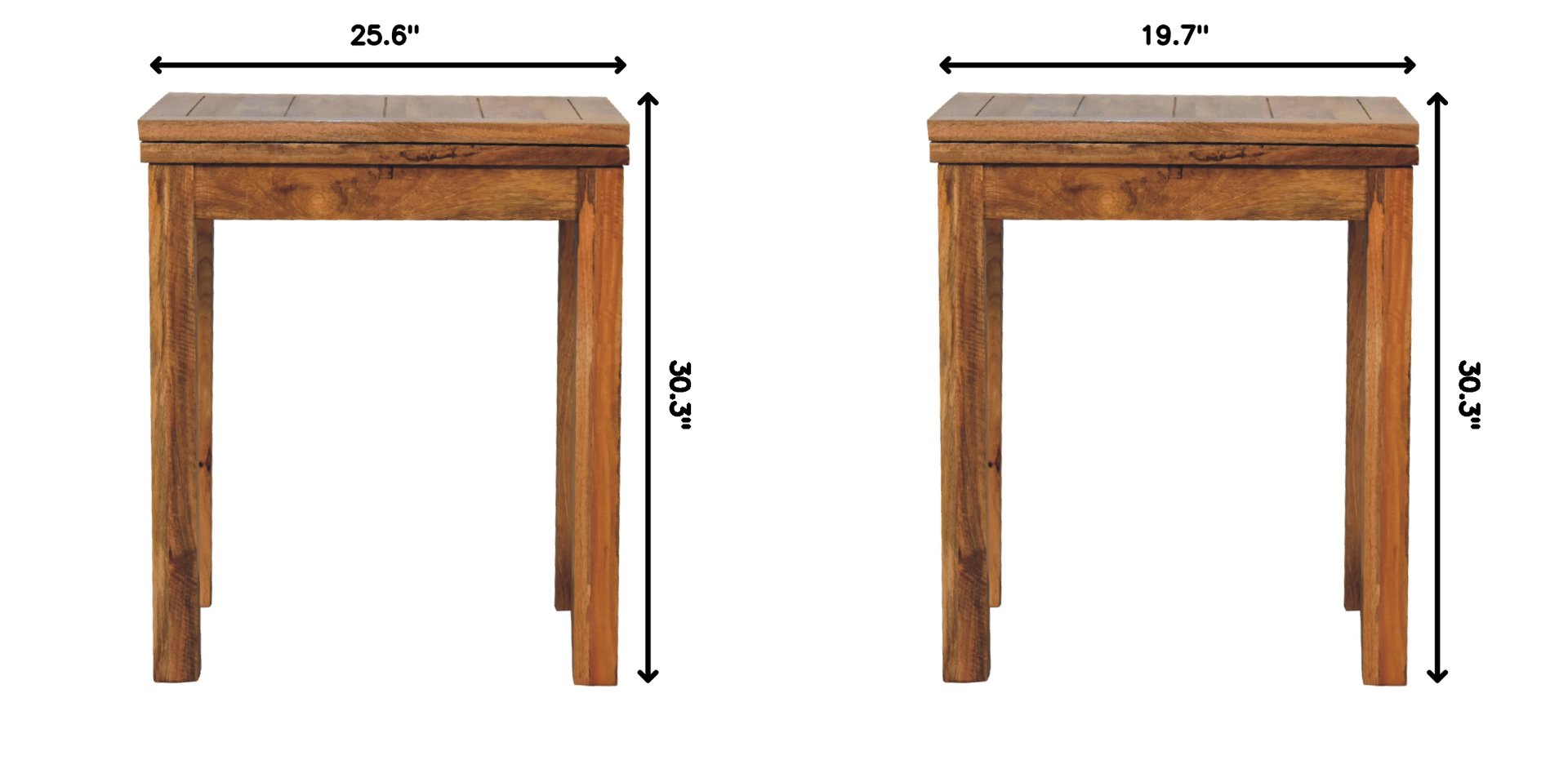 Mini Butterfly Dining Table - Oak - Image 11