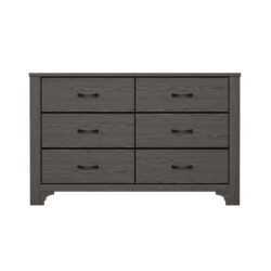 6 Drawer Dresser - Brown