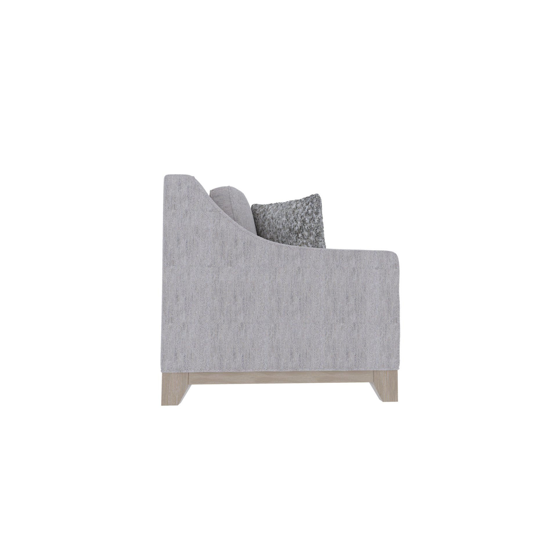 Lounge Chair With Casual Accent - Gray - Image 5