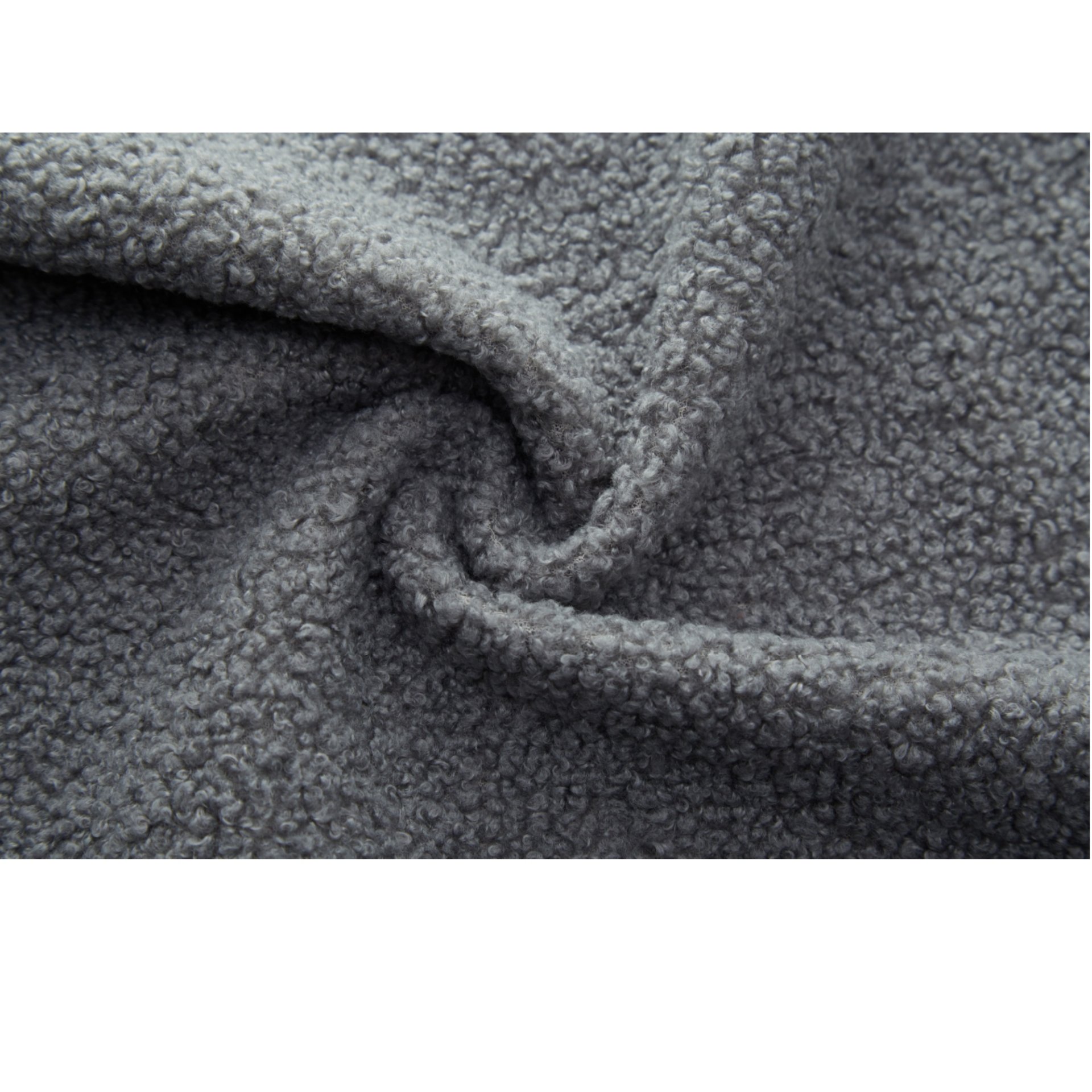 Modern Floor Sofa, With 2 Pillows, Convertible Teddy Fabric Foam Filled Bed, Full Size Folding Mattress, Suitable For Living Room Guest Room, Game Room - Gray - Image 16