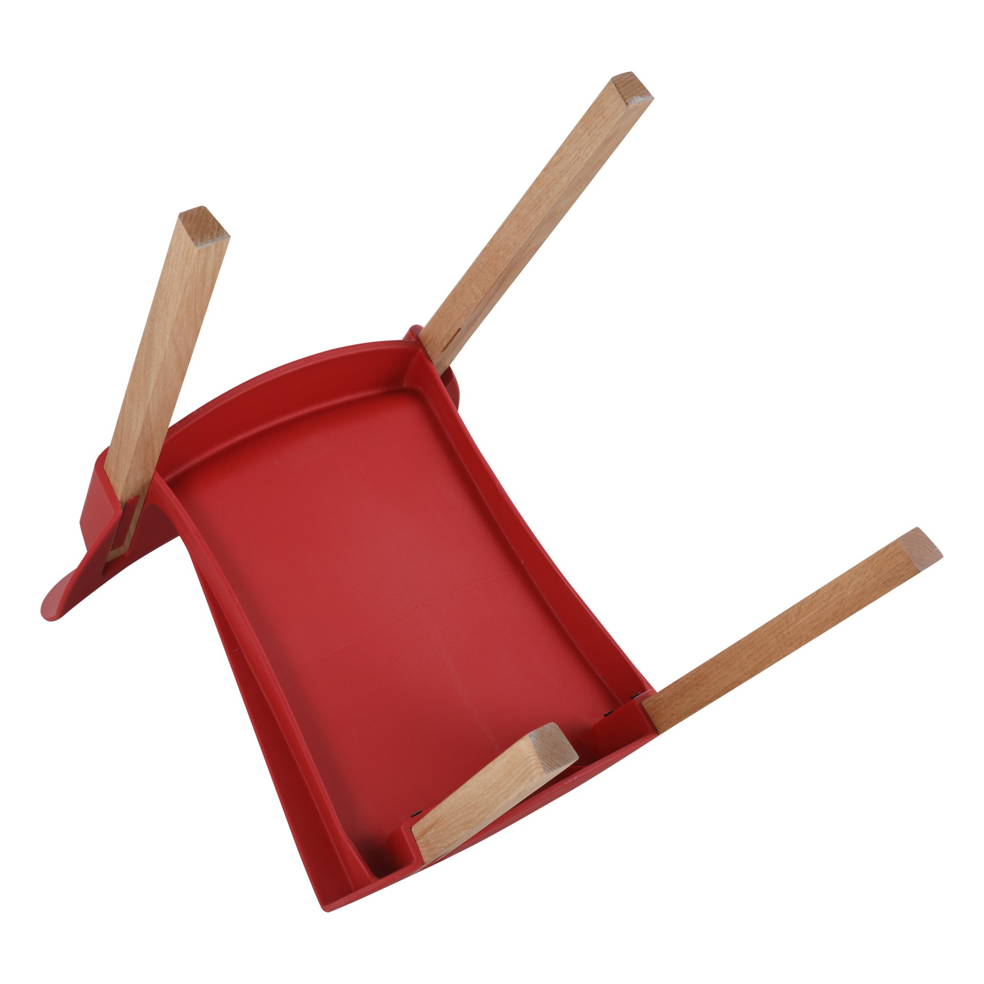 4 Piece Set Of Single Chairs With A Design Combining Modern And Traditional Elements, Durable And Comfortable - Crimson - Image 17