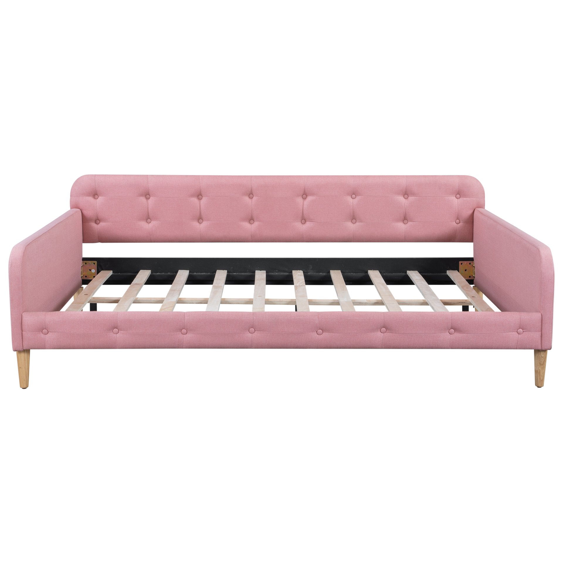 Full Size Upholstered Daybed - Pink - Image 8