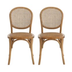 Dining Chairs (Set of 2) - Light Brown