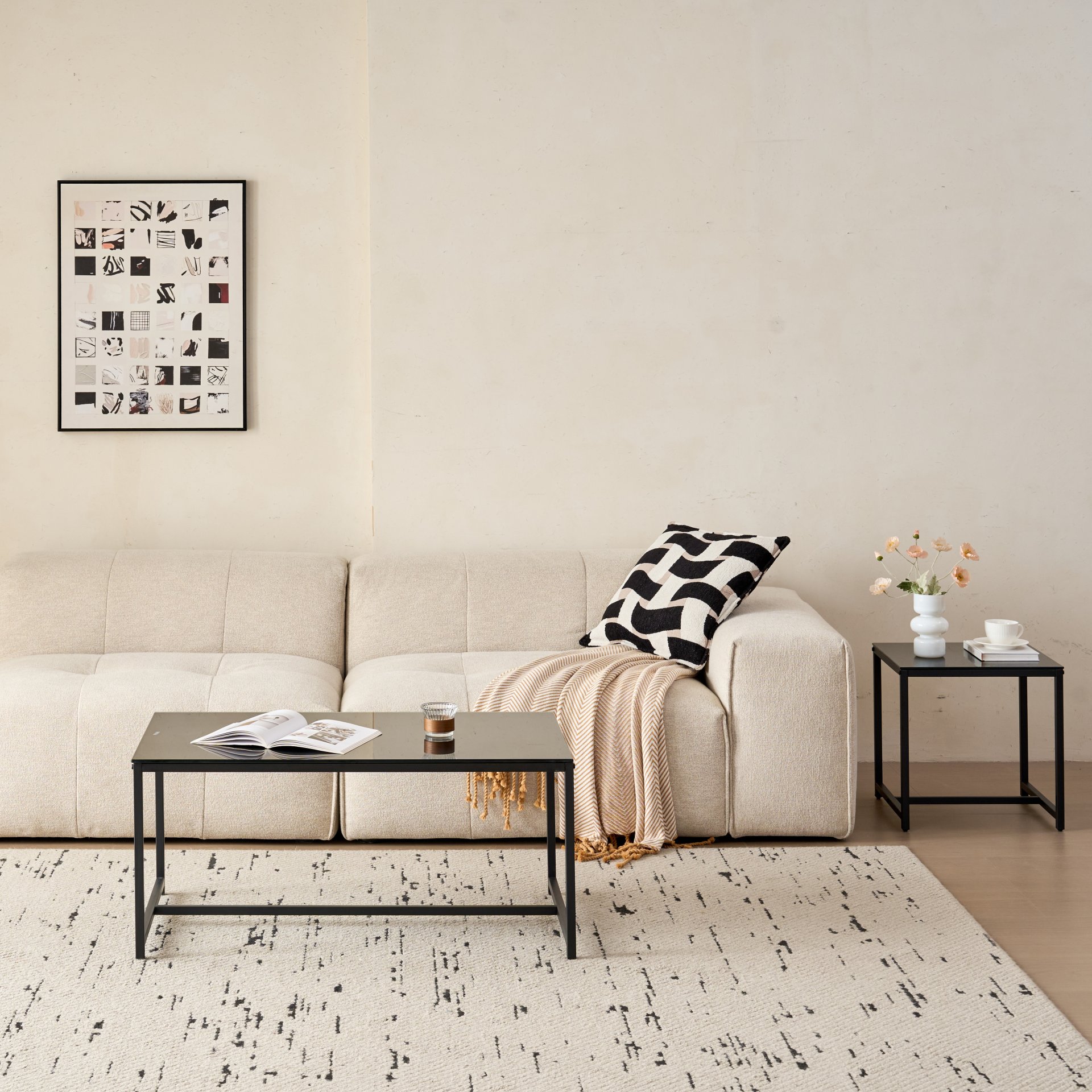 Coffee Table For Living Room - Black - Image 7