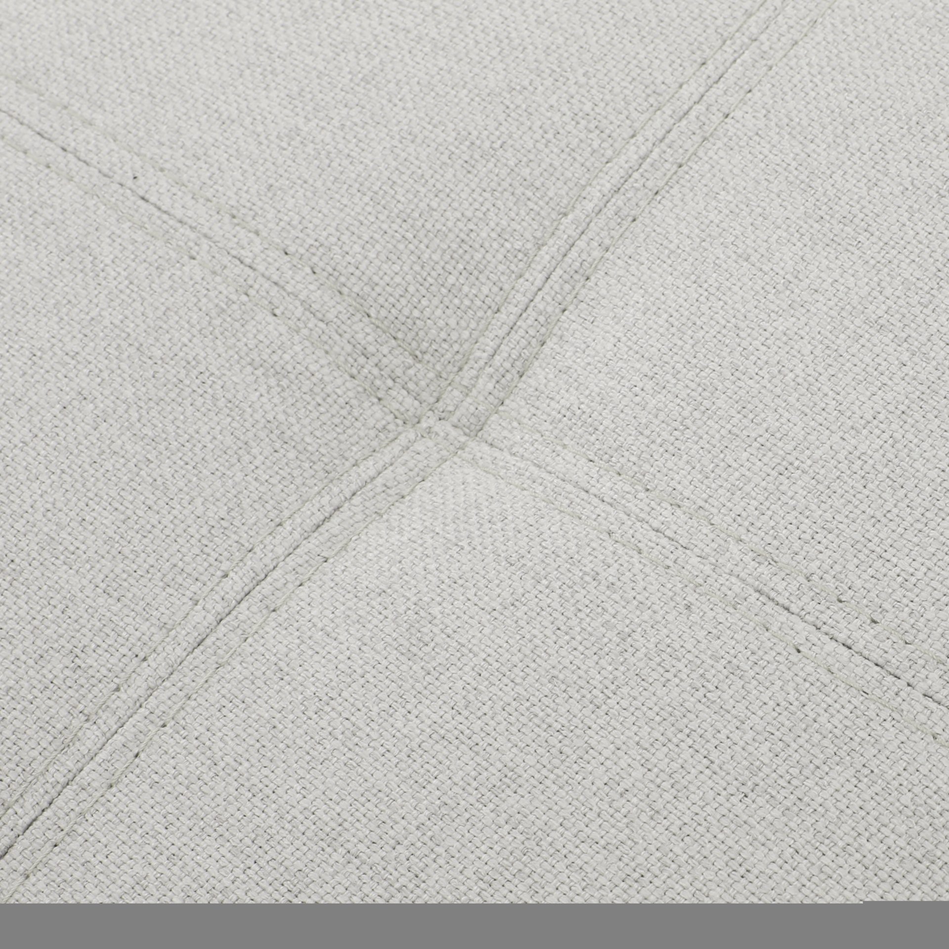 Home Mission - Upholstered Storage Ottoman Bench - Light Gray - Image 14