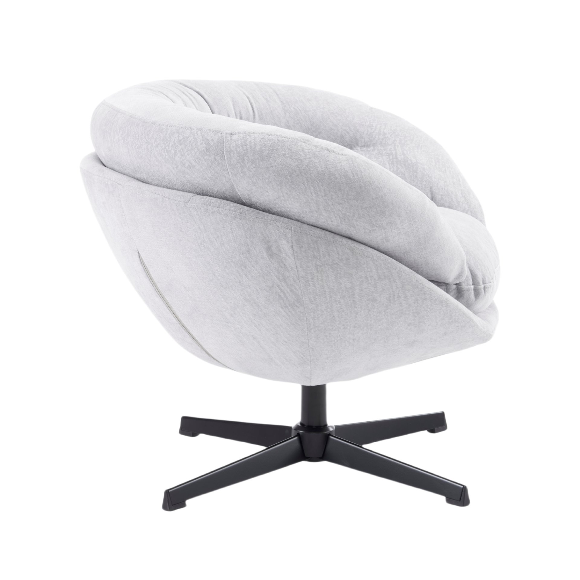 Modern Office Chair With Swivel - Gray - Image 25