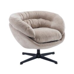 Modern Office Chair With Swivel - Brown