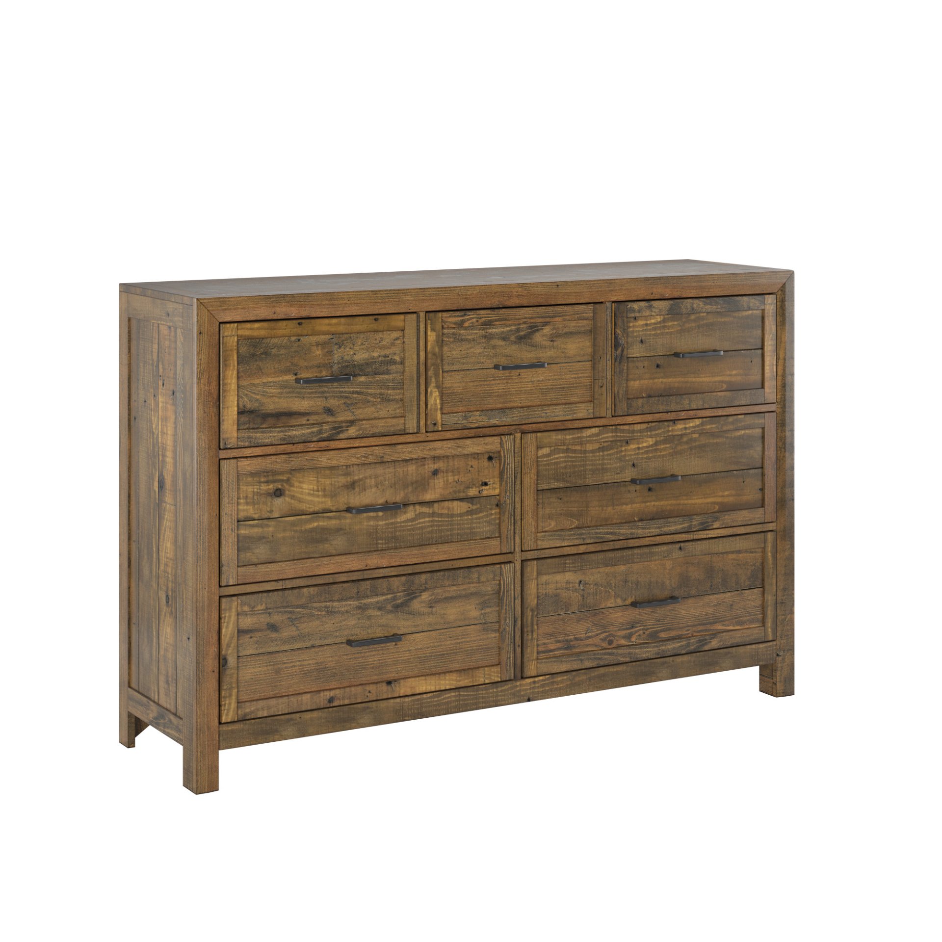 7 Drawer Dresser - Brown - Image 4
