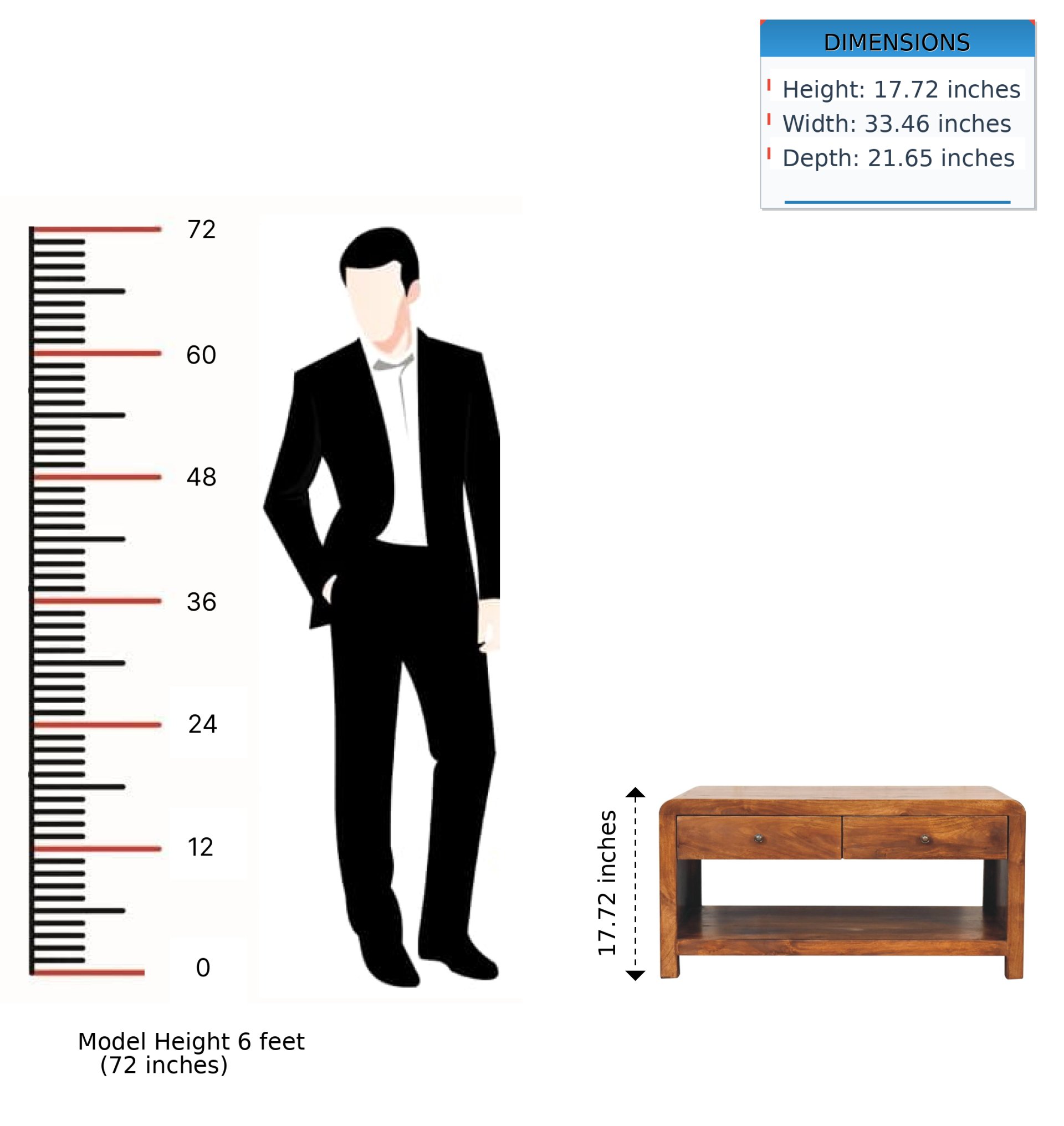 Aspen - Coffee Table - Chestnut - Image 12