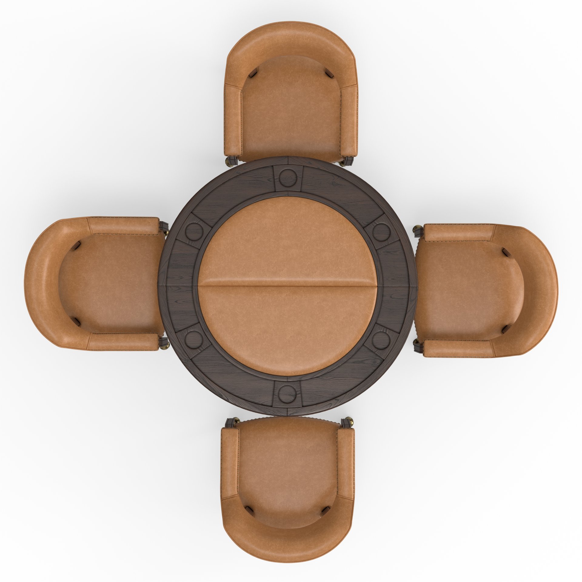 Gorman - Dining And Game Table - Walnut Brown - Image 16