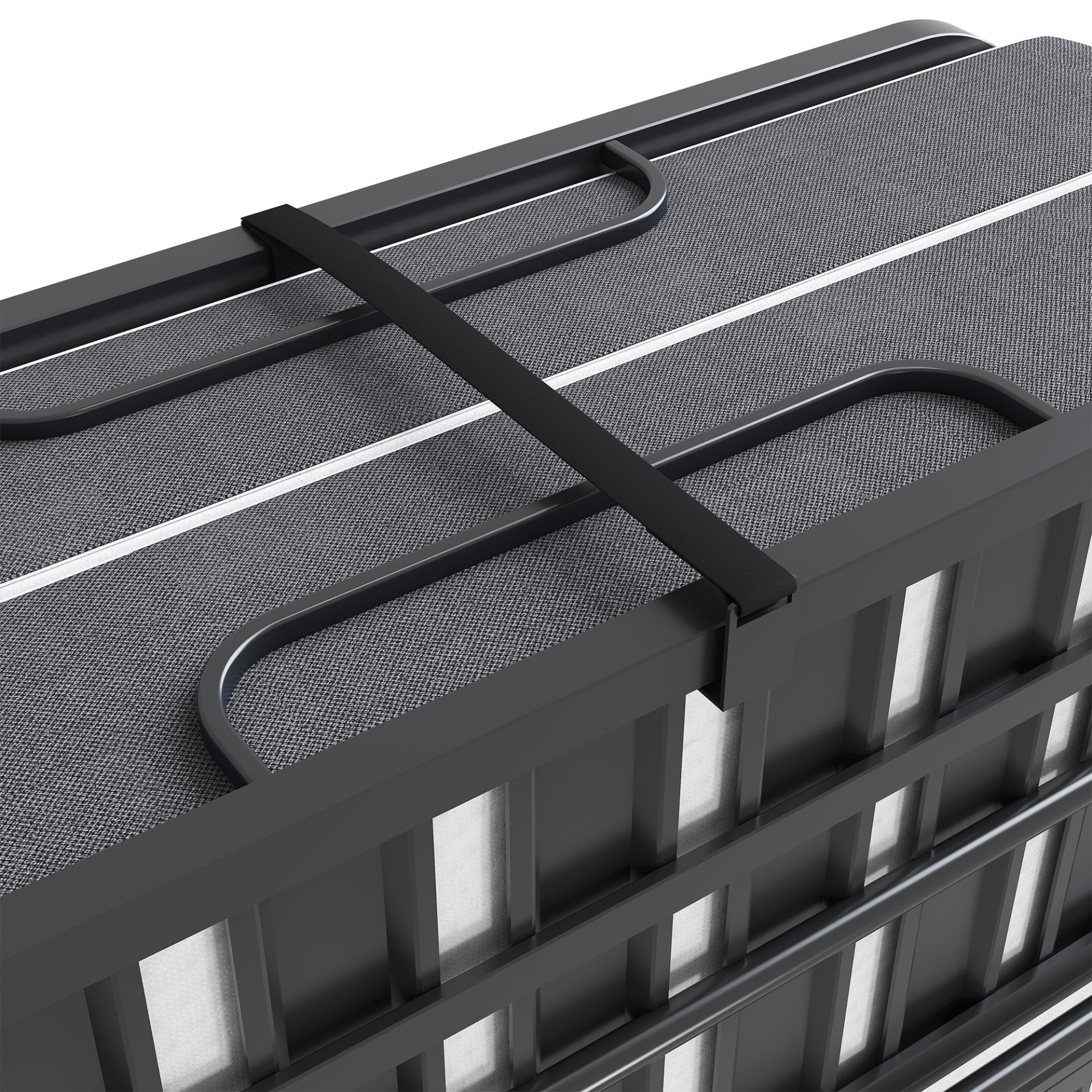 Twin Folding Bed With Memory Foam Mattress Portable Rollaway Bed Sturdy Metal Frame - Brushed Nickel - Image 20