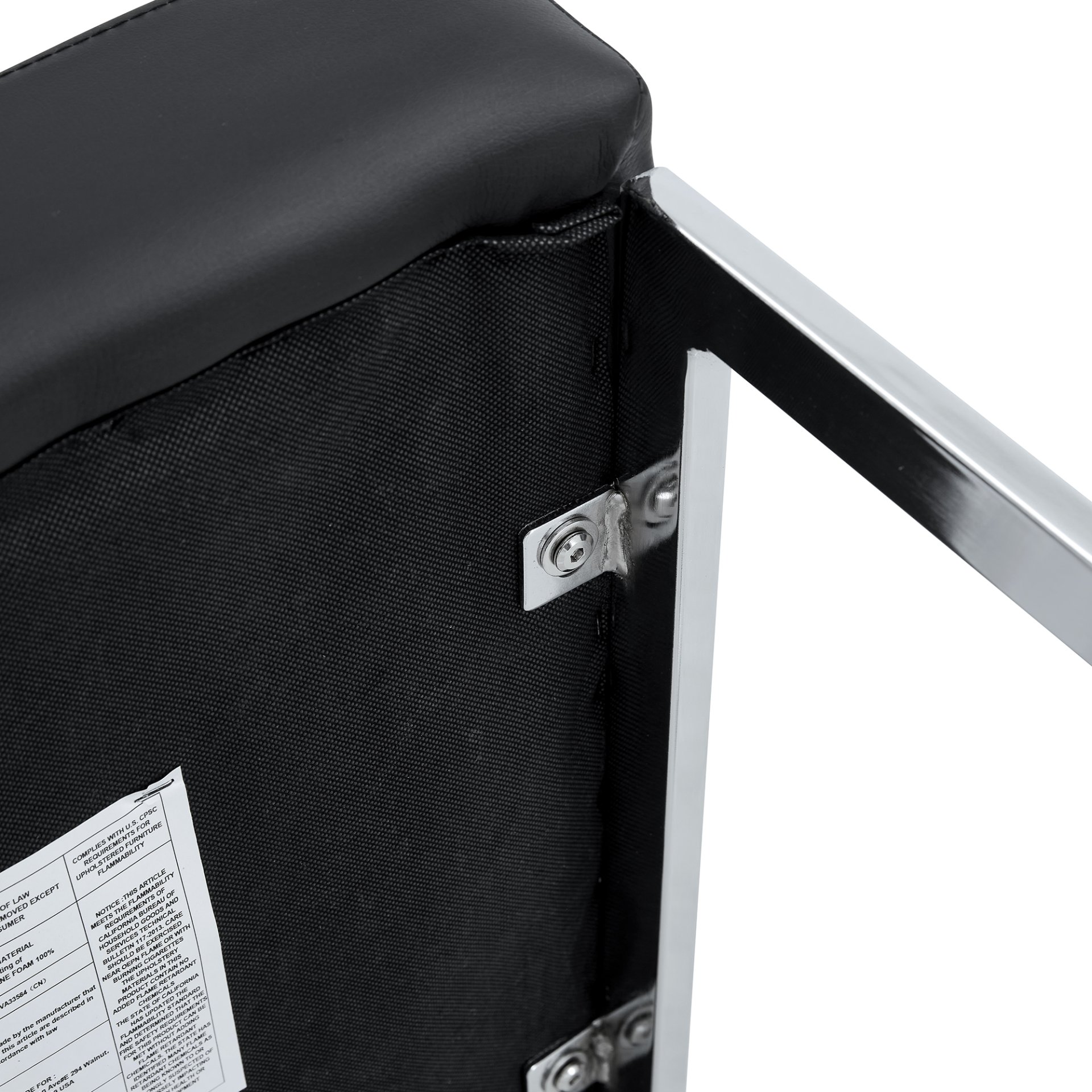 (Set of 4) Thickened Dining Chairs With Built In Spring Packages And Ergonomic Design Perfectly Blending Comfort And Elegance - Black - Image 18