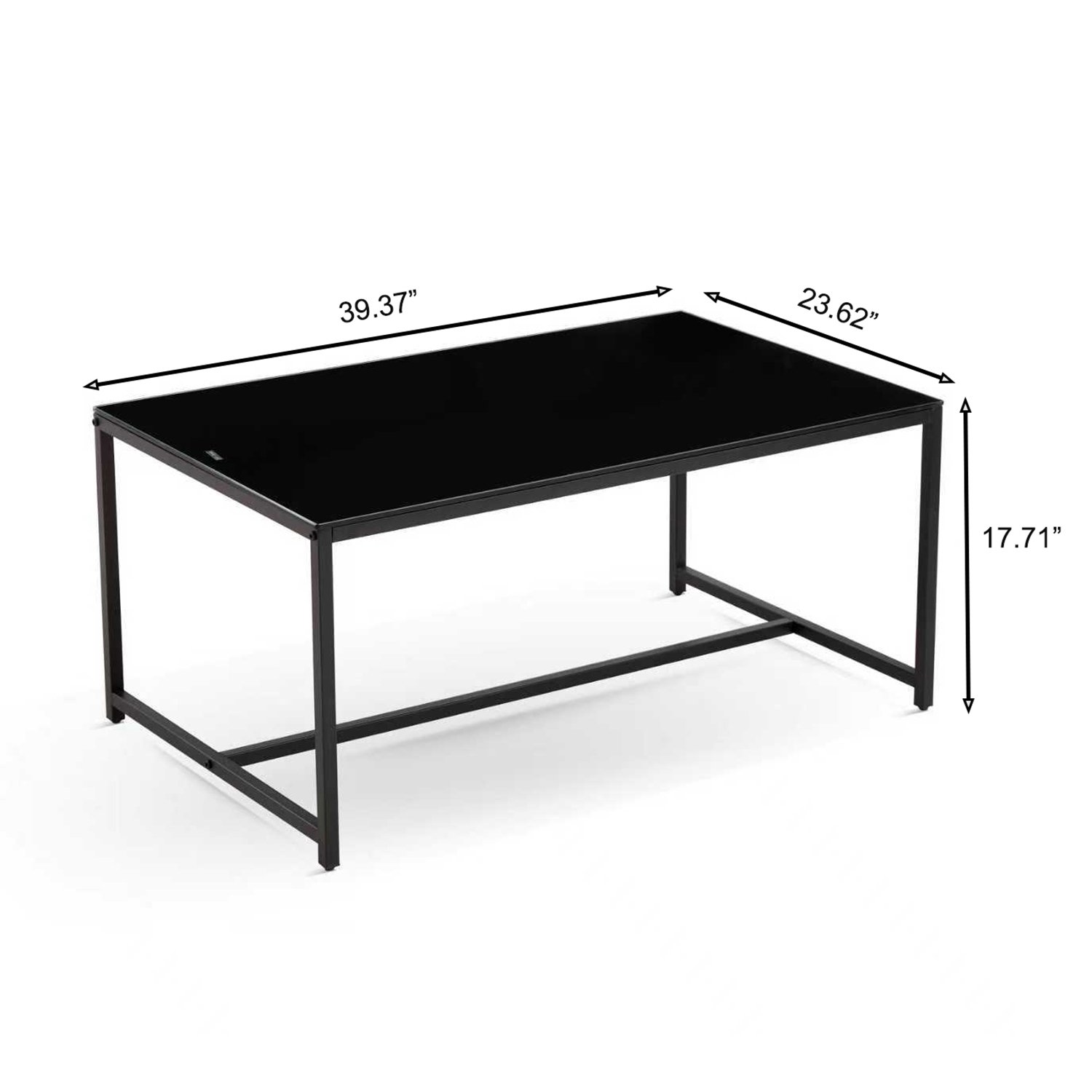 Coffee Table For Living Room - Black - Image 3
