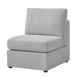 Chauncy - Armless Slipper Chair - Gray