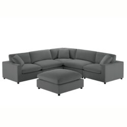 Caylie - Modular 6 Piece Sectional - Charcoal