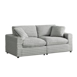 Jenny - 2 Piece Sofa Sectional - Gray