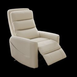 Bentley - Power Lift Chair With Full Recline And USB Charging - Off White