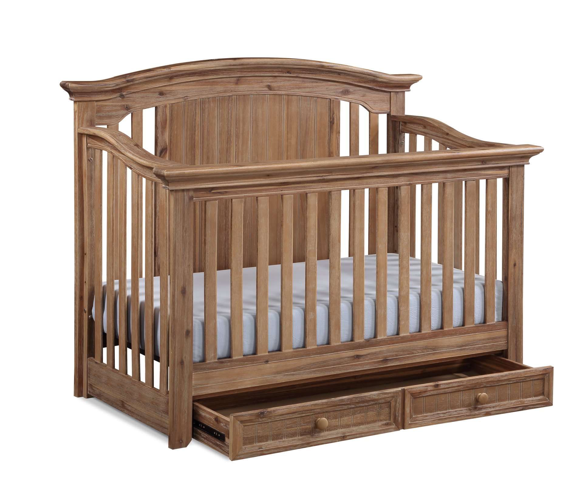 Winchester - 4 In 1 Convertible Crib - Biscotti - Image 2