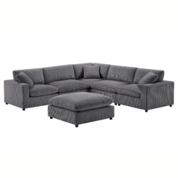 Chelsea - Modular 6 Piece Sectional - Charcoal