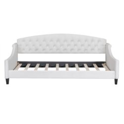 Luxury Tufted Button Daybed, Twin - Beige