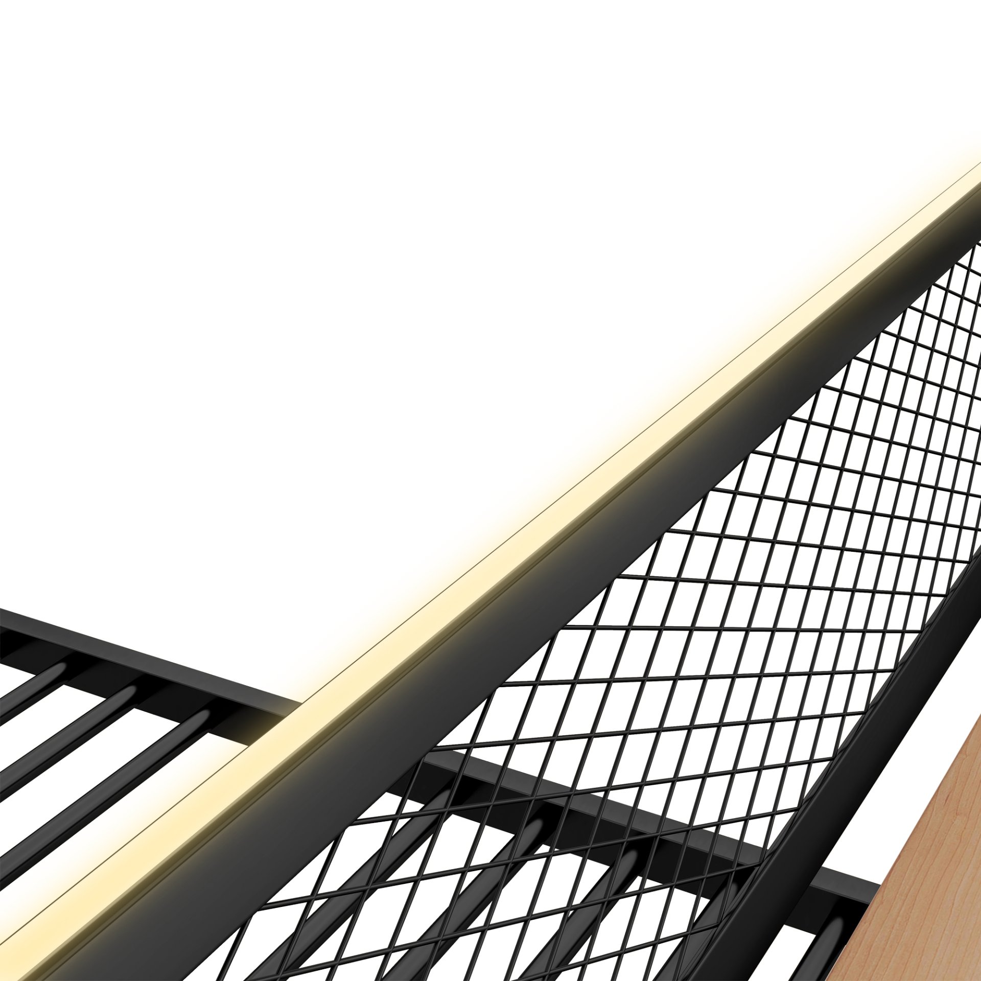 Full Size Bunk Bed With Built In Desk, Light, And 2 Drawers - Black - Image 18