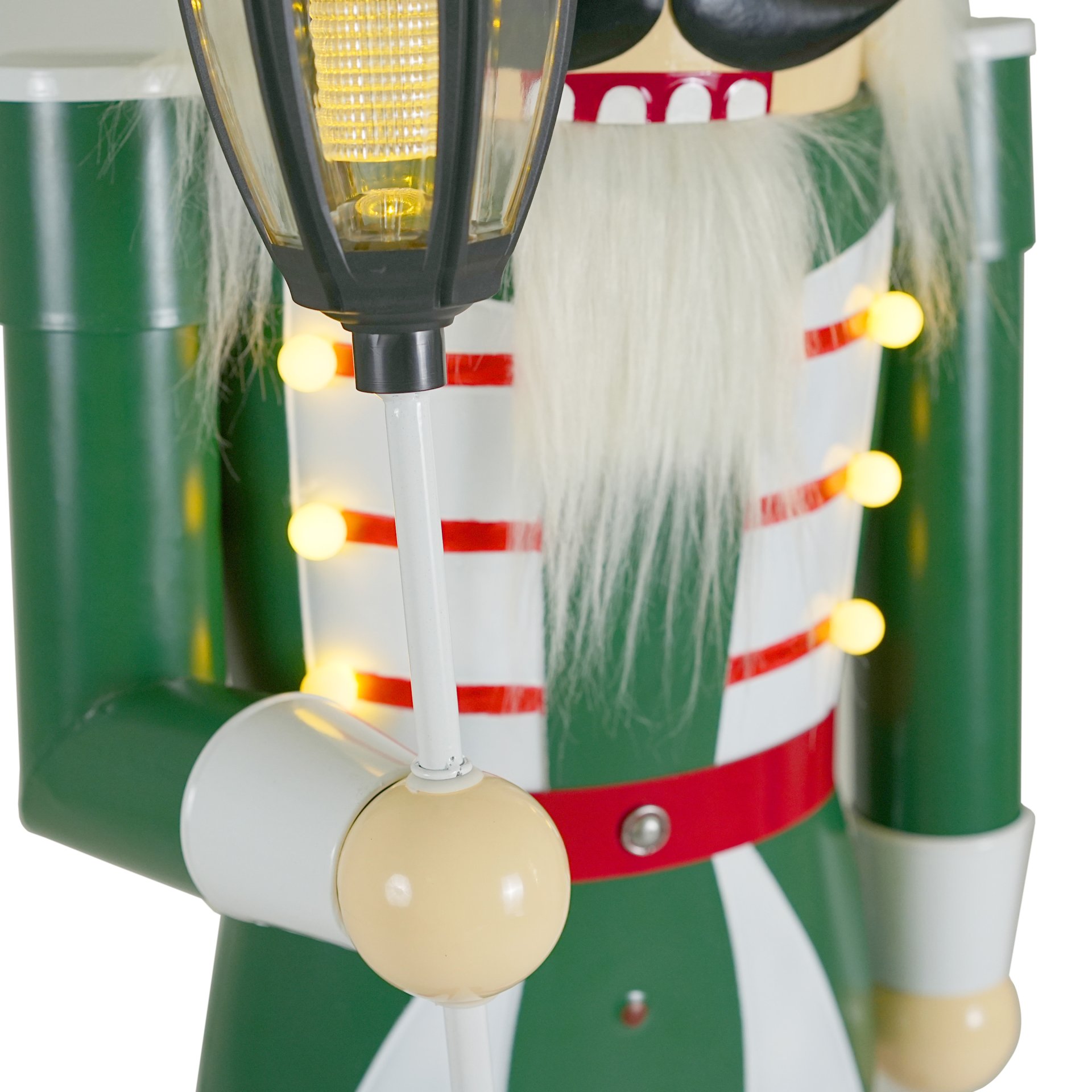 Classic Nutcracker Holiday Decor, Durable Construction - Green / Red / White - Image 8