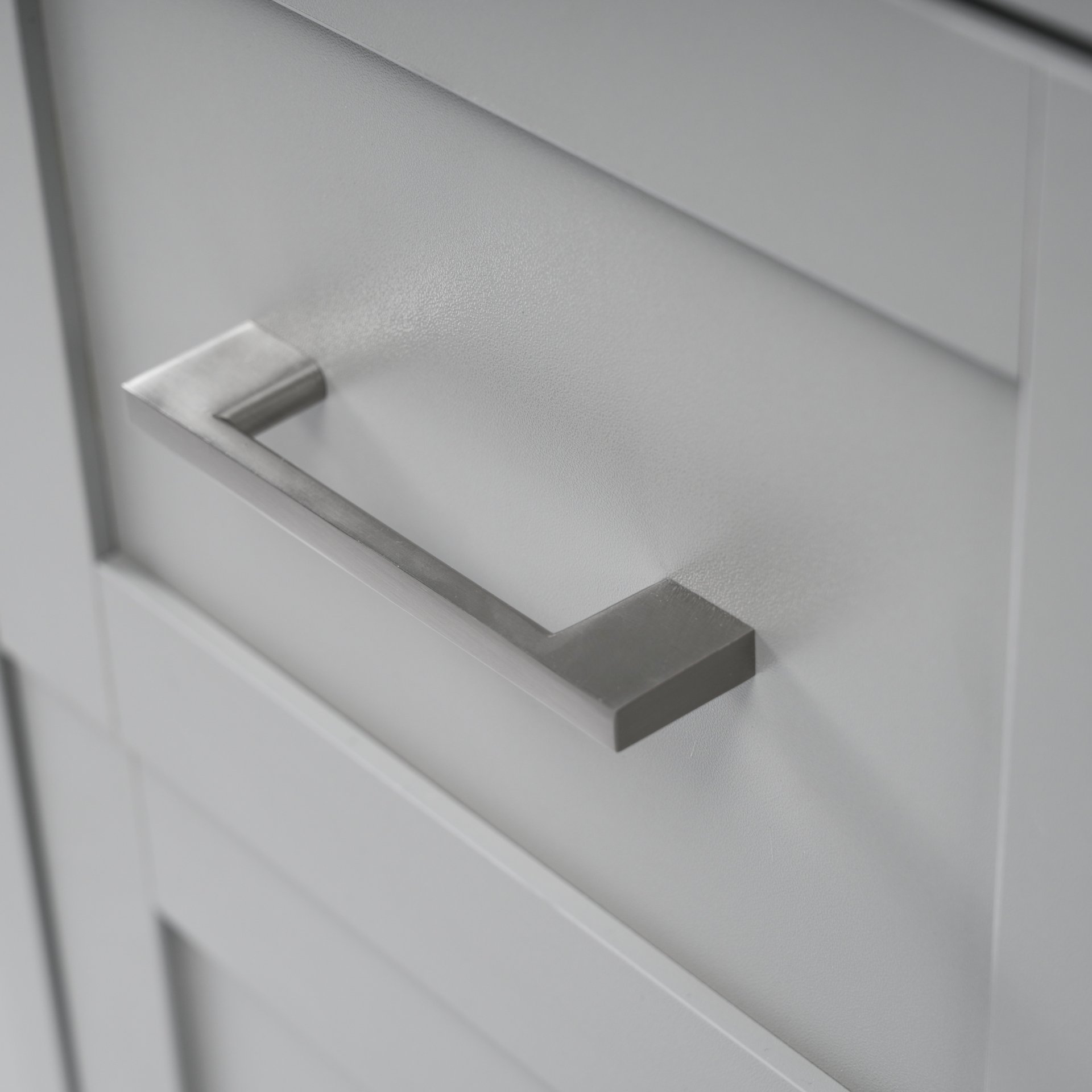 Double Sink Bathroom Vanity With Quartz Countertop, Adjustable Shelves, 3 Drawers - Gray - Image 16