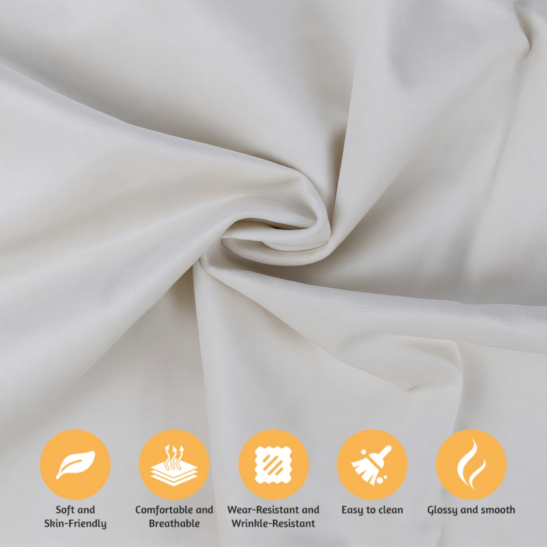 3 In 1 Pull Out Sofa Bed, Convertible Sleeper Sofa Bed, 3 Seater Sofa With Movable Ottoman - Beige - Image 12