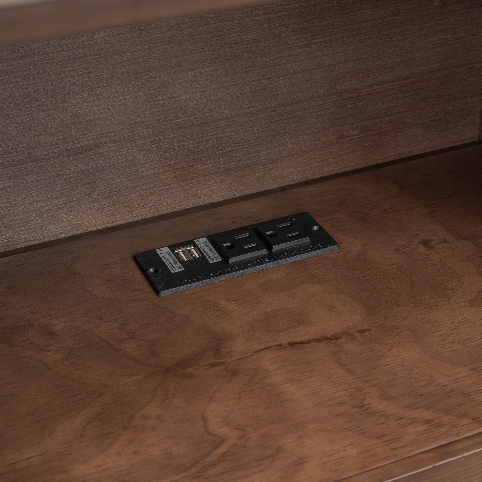 Full Size Storage Platform Bed With Pull Out Shelves, Twin Trundle, And 2 Drawers - Espresso - Image 15