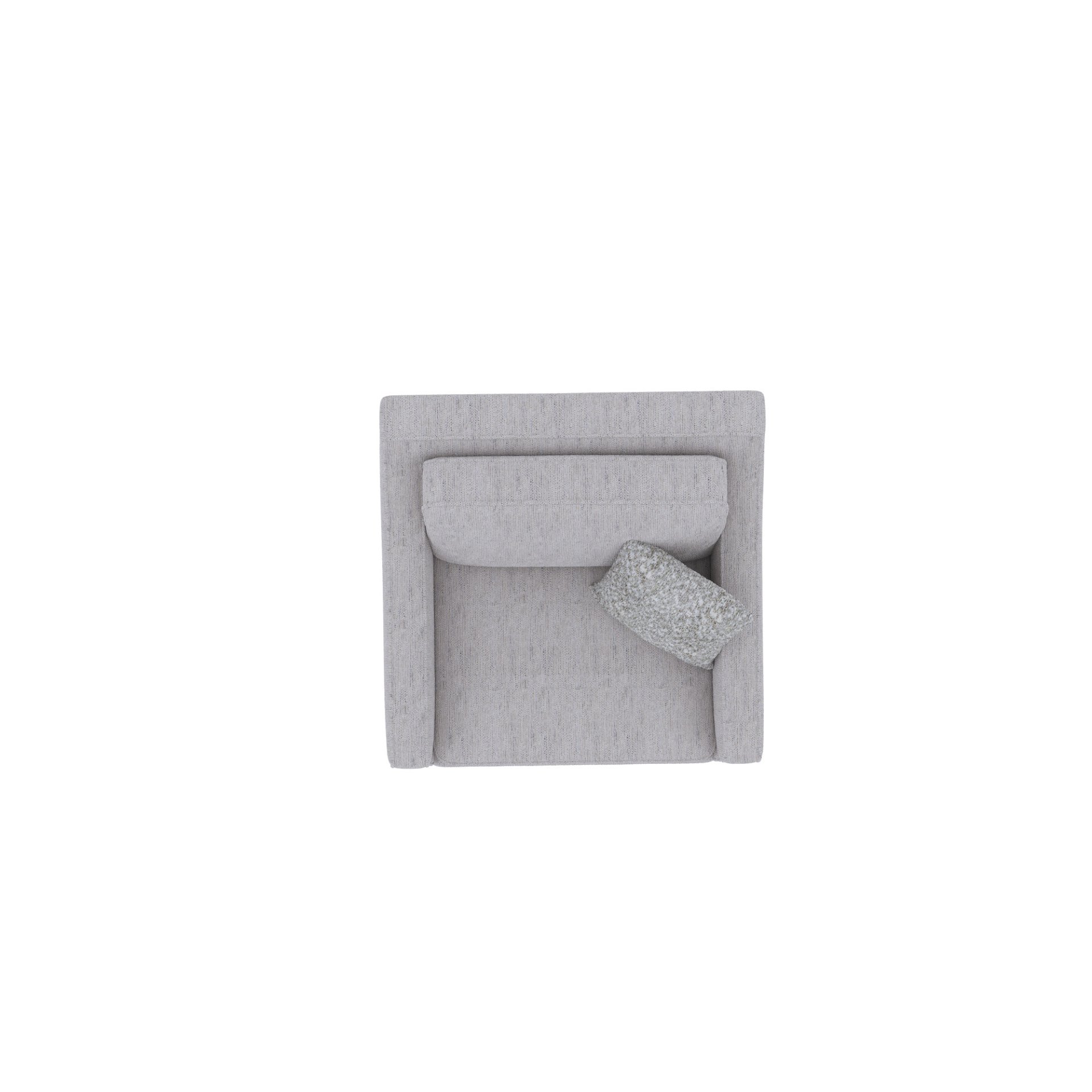 Lounge Chair With Casual Accent - Gray - Image 7