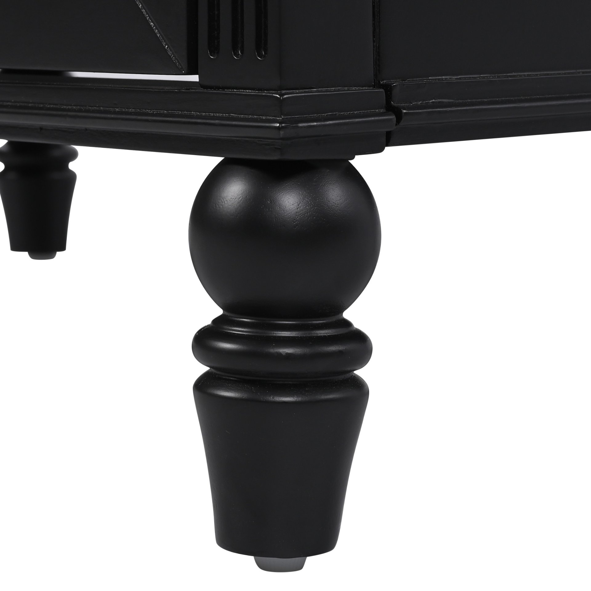 30" Bathroom Vanity With Sink, Cabinet With Door & 3 Drawers - Black - Image 22