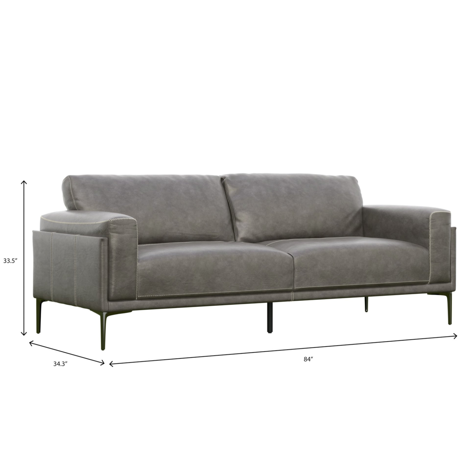 Sofa - Dark Gray - Image 3