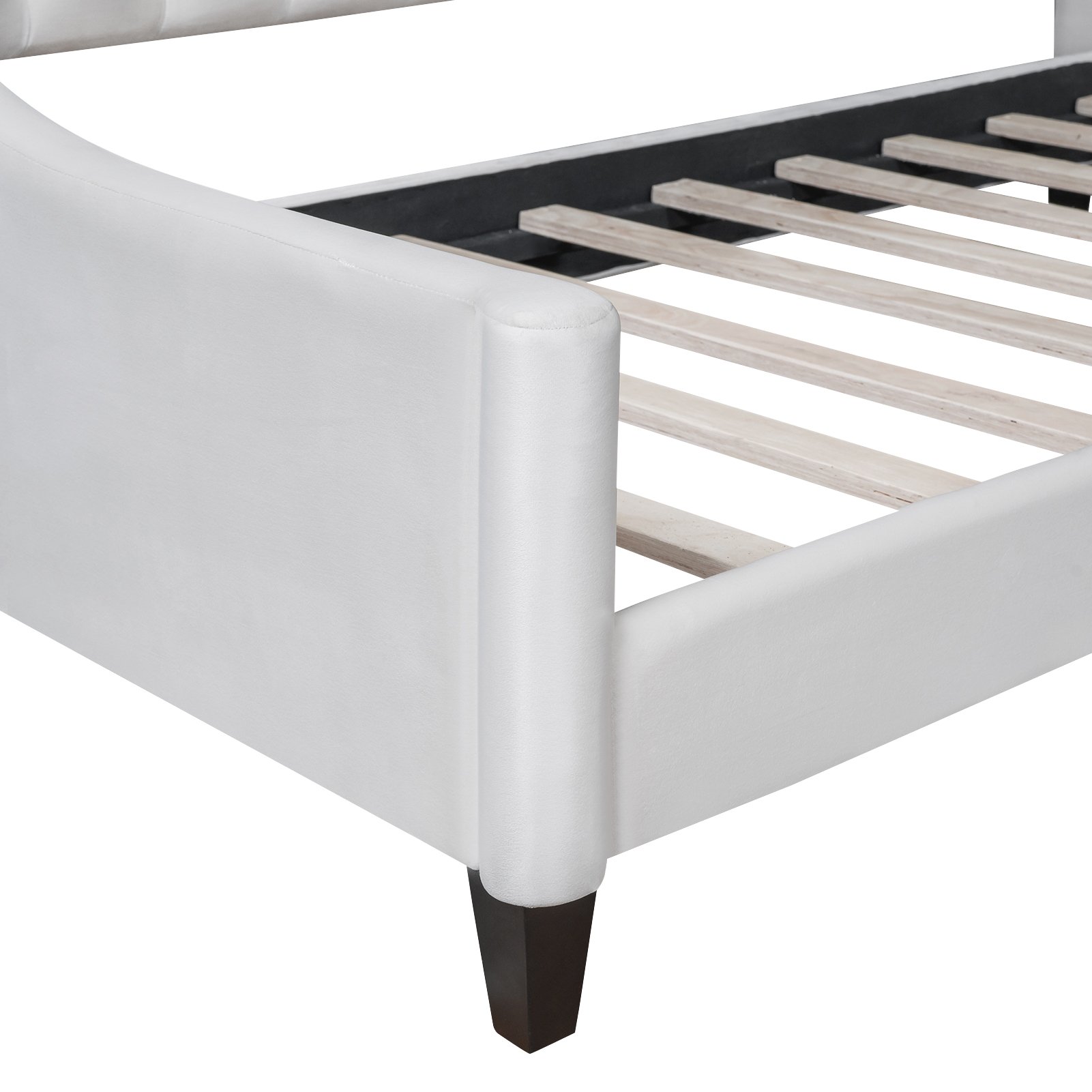 Luxury Tufted Button Daybed, Twin - Beige - Image 10