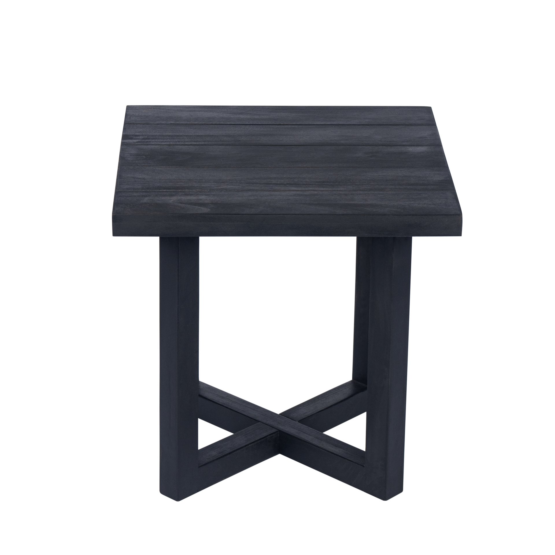 Ella - Square Side Table - Acacia Wood - Image 4