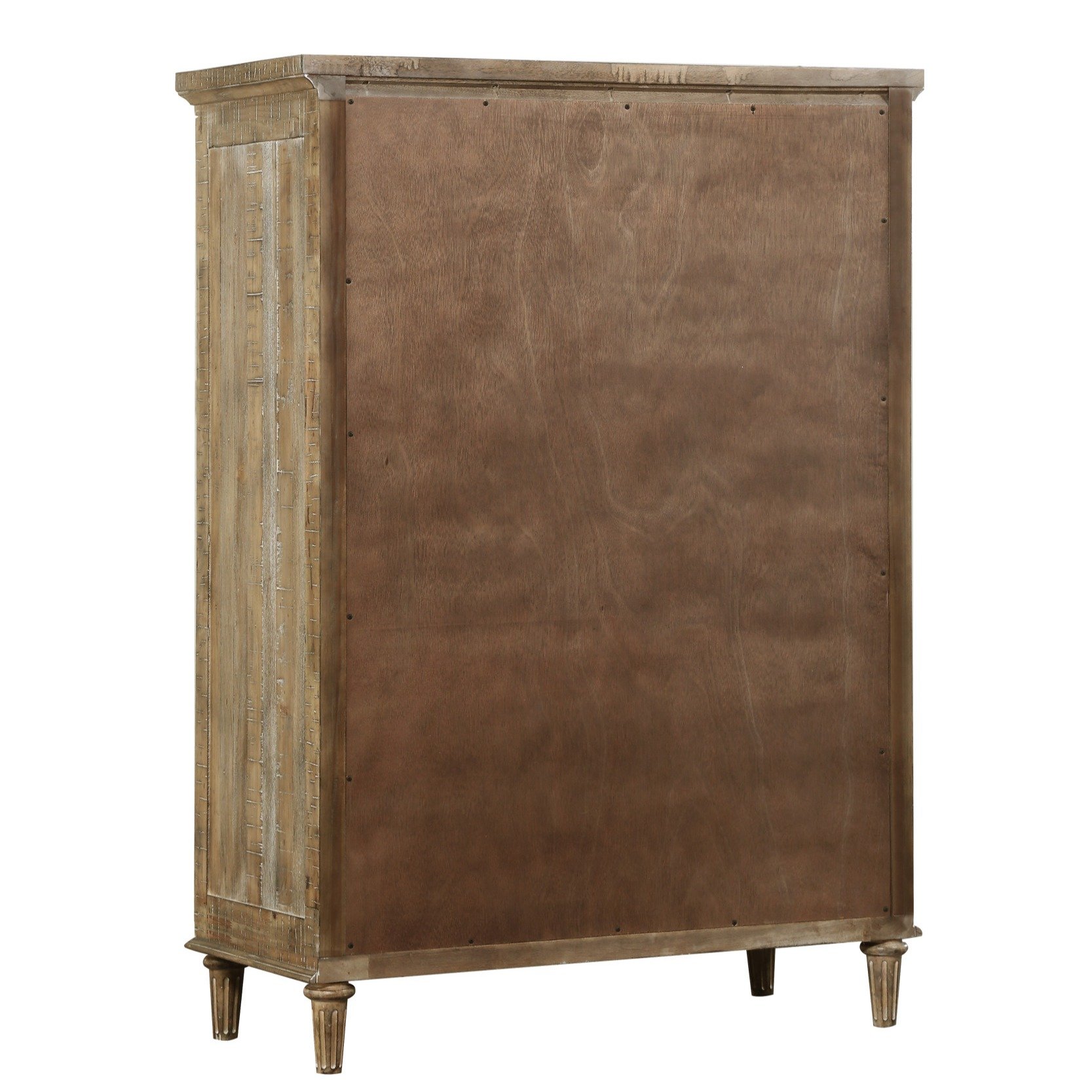 5 Drawer Chest With Construction - Taupe - Image 5